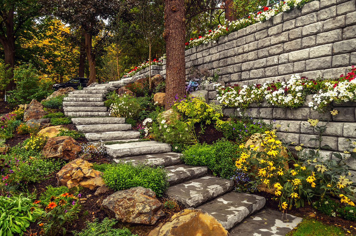 Redi-Rock retaining wall solutions